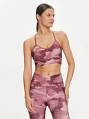 Bielizna sportowa damska - Reebok Biustonosz sportowy ID Train Train Como Bra Sedros 100035798 Beżowy - miniaturka - grafika 1