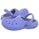 Buty dla chłopców - Klapki Classic Lined Clog K Digital Violet 207010-5PY (CR265-a) Crocs - miniaturka - grafika 1