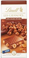 Czekolada - Czekolada mleczna z orzechami LINDT Les Grandes 150g - miniaturka - grafika 1
