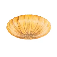 Oprawy, klosze i abażury - QAZQA Designerska lampa sufitowa beżowa 60 cm 5-punktowa - Plu - miniaturka - grafika 1