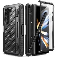 Etui i futerały do telefonów - Oryginalne Etui SAMSUNG GALAXY Z FOLD 5 Supcase Unicorn Beetle Pro Pen czarne - miniaturka - grafika 1