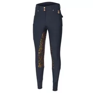 Bryczesy - Bryczesy zimowe damskie Equestrian Queen Warrington 23AW pełny lej - miniaturka - grafika 1