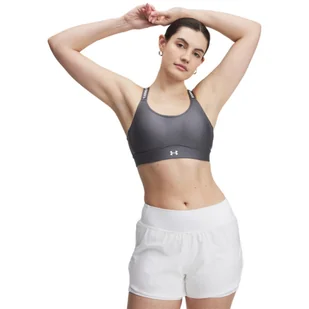 Biustonosz treningowy Under Armour UA Infinity Mid 2.0 Bra - szary - Bielizna sportowa damska - miniaturka - grafika 1