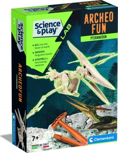 Clementoni Paleontologo rinkinys Clementoni Pteradont - Zabawki interaktywne dla dzieci - miniaturka - grafika 1