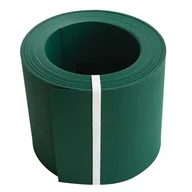 Pozostałe ozdoby ogrodowe - THERMOPLAST Taśma ogrodzeniowa ORANGE SKIN 190mm Zielona ROLKA 26mb - miniaturka - grafika 1