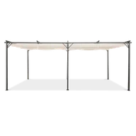 Kratki i pergole - Pergola tarasowa SPRINT 3x6 Anthracite/White - Hardmaister - miniaturka - grafika 1