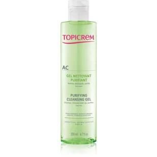 Topicrem Topicrem Purifying Clean sing Gel) AC Purifying Clean sing Gel) Skóra tłusta i wrażliwa Purifying Clean si Objętość 200 ml) - Żele do mycia twarzy - miniaturka - grafika 1