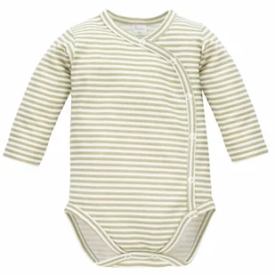 Pinokio Body Rozpinane Długi Rękaw Olivier 62 Ecru - Body dla niemowląt - miniaturka - grafika 1