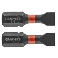 Bity - GRAPHITE Bity udarowe SL6,5 x 25 mm 2 szt. - miniaturka - grafika 1