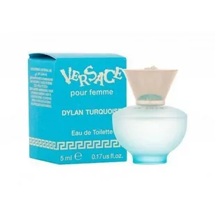 VERSACE Dylan Turquoise Pour Femme EDT 5ml - Wody i perfumy damskie - miniaturka - grafika 1