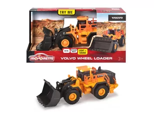 Majorette GS Volvo spychacz 21 cm 213723001 Simba - Samochody i pojazdy dla dzieci - miniaturka - grafika 2