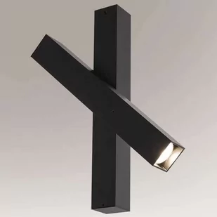 Shilo Regulowana LAMPA spot MITSUMA 7878 metalowa OPRAWA sufitowa prostokątna czarna 7878 - Lampy sufitowe - miniaturka - grafika 1