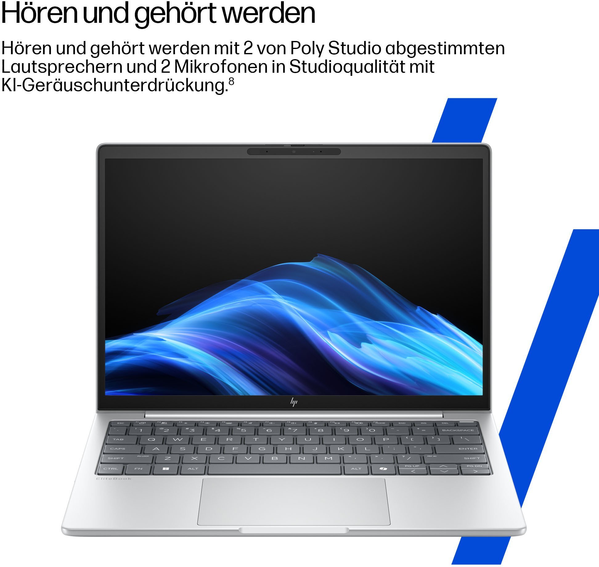 HP EliteBook 8 G1i Intel Core Ultra 7 255U 40,64cm 16Zoll WUXGA 32GB 1TB/SSD W11P SmartBuy 3J Gar DE