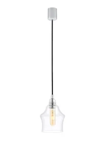 Kaspa Longis II lampa wisząca 1-punktowa (przewód Czarny) 10134109 - Lampy sufitowe - miniaturka - grafika 1
