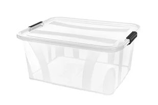 KON-PLAST, Pojemnik plastikowy, 32 l, Master Box - Pudła i pojemniki do przechowywania - miniaturka - grafika 1