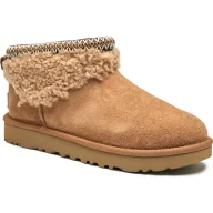 Śniegowce damskie - UGG Śniegowce MAXI CURLY | shearling | zamsz - miniaturka - grafika 1