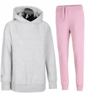 Spodnie sportowe damskie - 4F DAMSKI DRES BAWEĹNA KOMPLET BLUZA SPODNIE / rozm S - miniaturka - grafika 1