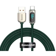 Kable USB - Baseus Kabel USB do USB-C Display 66W 2m zielony CASX020106 - miniaturka - grafika 1