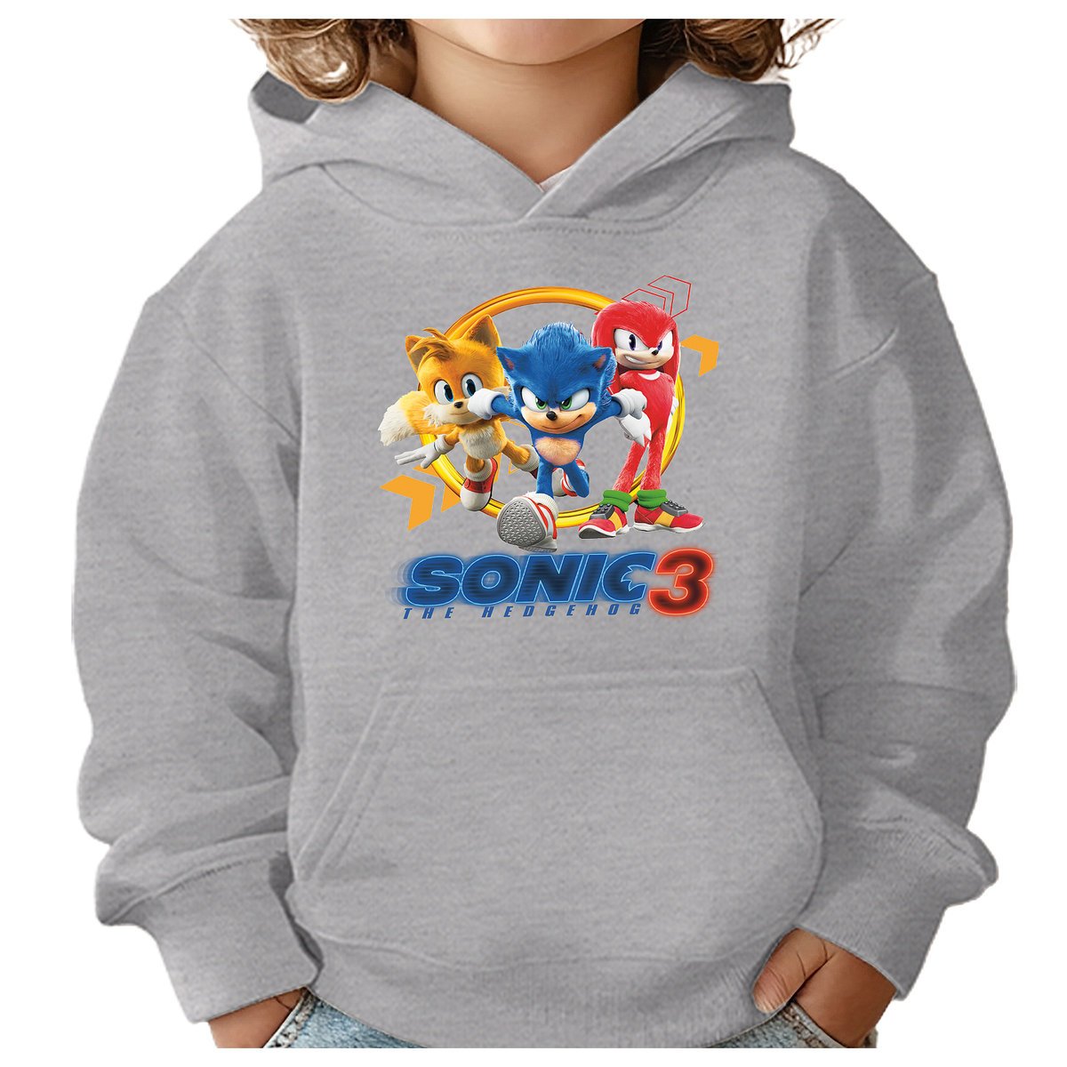 BLUZA DZIECIĘCA SONIC 3 122-128 CHŁOPIĘCA DZIEWCZĘCA PREZENT