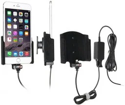 Uchwyt do Apple iPhone Xs Max z wbudowaną ładowarką samochodową do instalacji na stałe - Uchwyty samochodowe do telefonów - miniaturka - grafika 1