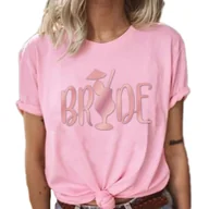 Koszulki i topy damskie - Koszulka T-Shirt Bride Panieński Drink S Y3 - miniaturka - grafika 1
