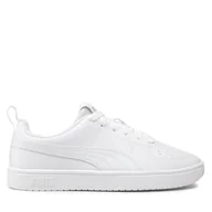 Sneakersy damskie - Sneakersy Puma Rickie Jr 384311 01 Biały - miniaturka - grafika 1