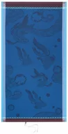 Ręczniki - Le Jacquard Fran ais Ręcznik plażowy Oceanique Niebieski v1 - miniaturka - grafika 1