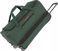 Torby podróżne - Torba Podróżna na kółkach Travelite BASICS zielona - miniaturka - grafika 1