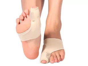 Opaska na haluksy z żelowym klinem NOWY MODEL para - Akcesoria obuwnicze Opaska na haluksy z żelowym klinem NOWY MODEL para - Akcesoria obuwnicze - miniaturka - grafika 1