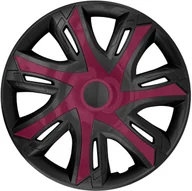 Kołpaki samochodowe - Kołpak 14" N-POWER BICOLOR claret/black 1szt - miniaturka - grafika 1