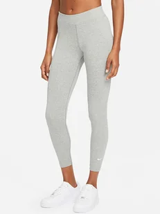 Nike Legginsy w kolorze szarym - Legginsy - miniaturka - grafika 1
