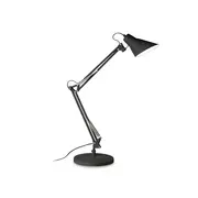 Lampy stojące - Ideal Lux Lampa biurkowa SALLY TL1 TOTAL czarna 265285 - miniaturka - grafika 1