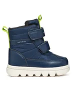 Buty dla chłopców - Geox Śniegowce B Willaboom Boy B Ab B365BG 0FU54 C0749 M Granatowy - miniaturka - grafika 1