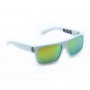 Okulary przeciwsłoneczne - Neon Ride (white/gold) - miniaturka - grafika 1