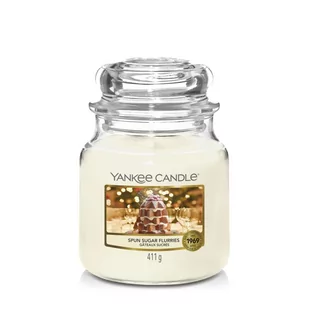 Świeca Zapachowa Spun Sugar Flurries, Słoik Średni - Świece - miniaturka - grafika 1