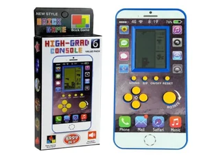 Gra Elektroniczna Tetris Kieszonkowa Wersja LEAN TOYS - Konsole i gry retro - miniaturka - grafika 1