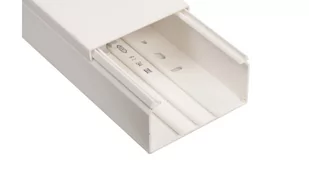 OBO Bettermann Kanał instalacyjny 110x60 WDK60110RW biały 6191215 2m 6191215 - Kanały kablowe - miniaturka - grafika 1