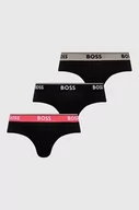 Majtki męskie - BOSS slipy 3-pack męskie kolor czarny - Boss - miniaturka - grafika 1