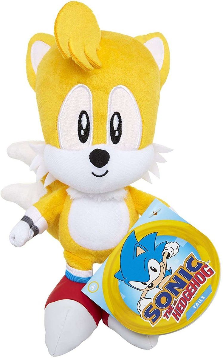 Sonic the Hedgehog Tails Miękka Maskotka 20 cm