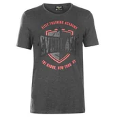 Koszulki męskie - Everlast koszulka męska grafitowa Shield, Rozmiar S - miniaturka - grafika 1