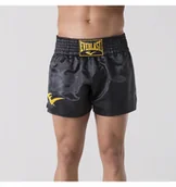 Kimona, stroje i obuwie - Everlast Spodenki Muay Thai Black/Gold Rozmiar Xl - miniaturka - grafika 1