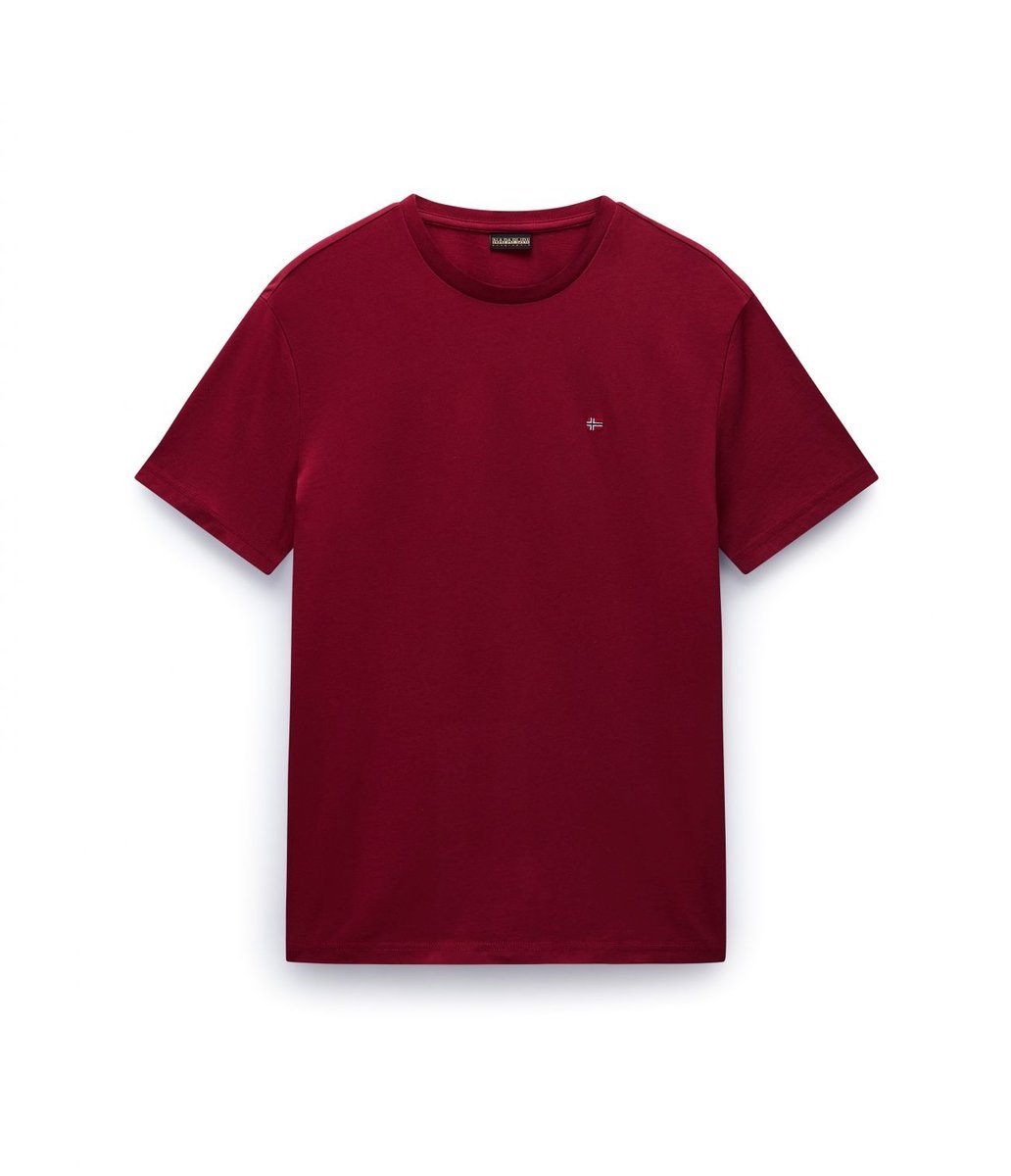 t-shirt uomo napapijri salis ss sum np0a4h8d r1e1 tibetan red