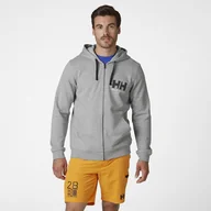 Bluzy męskie - HH LOGO FULL ZIP HOODIE - miniaturka - grafika 1