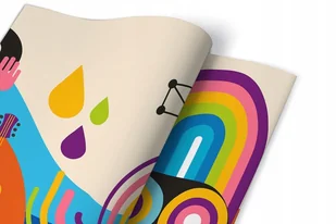 Okleina Dekoracyjna Naklejka Na Meble Sztuka Uliczna Pop Art 100x50 - Meble modułowe i akcesoria - miniaturka - grafika 1