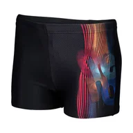 Kąpielówki męskie - Dziecięce Bokserki kąpielowe ARENA BOY'S ARENA PARROT SWIM SHORT 006008/500 – Czarny - miniaturka - grafika 1