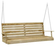 Huśtawki - Drewniana Huśtawka Ogrodowa W1-N63 - miniaturka - grafika 1