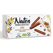 NATEN CIASTKA W POLEWIE CZEKOLADOWEJ STICKS BEZGLUTENOWE BIO 130 g - NATEN BP-3700566452097 - Ciastka - miniaturka - grafika 1