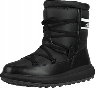 HELLY HANSEN ŚNIEGOWCE MĘSKIE CZARNE Z LOGO SZNUROWANE 43 Ż7B - Śniegowce damskie - miniaturka - grafika 1
