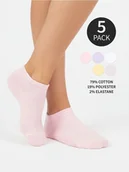 Skarpetki dla dzieci - Sinsay - Skarpetki w stylu basic 5 pack - wielobarwny - miniaturka - grafika 1
