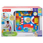 Zabawki interaktywne dla dzieci - Fisher Price Edukacyjny Stoliczek Malucha DRH37 - miniaturka - grafika 1